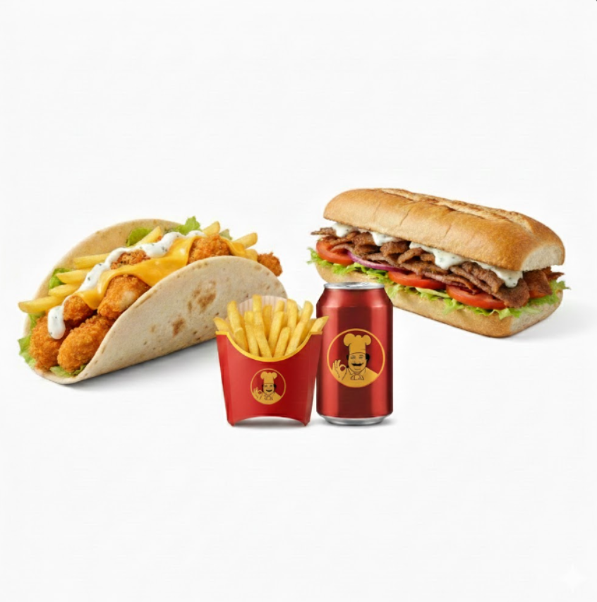 Sandwich kebab / tacos M